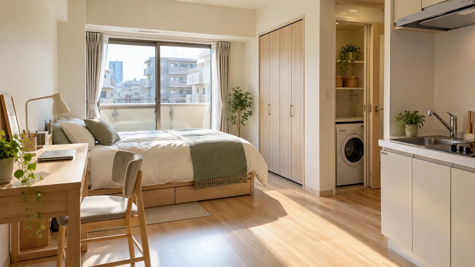 “Move-in ready furnished apartment in Tokyo before relocation”.