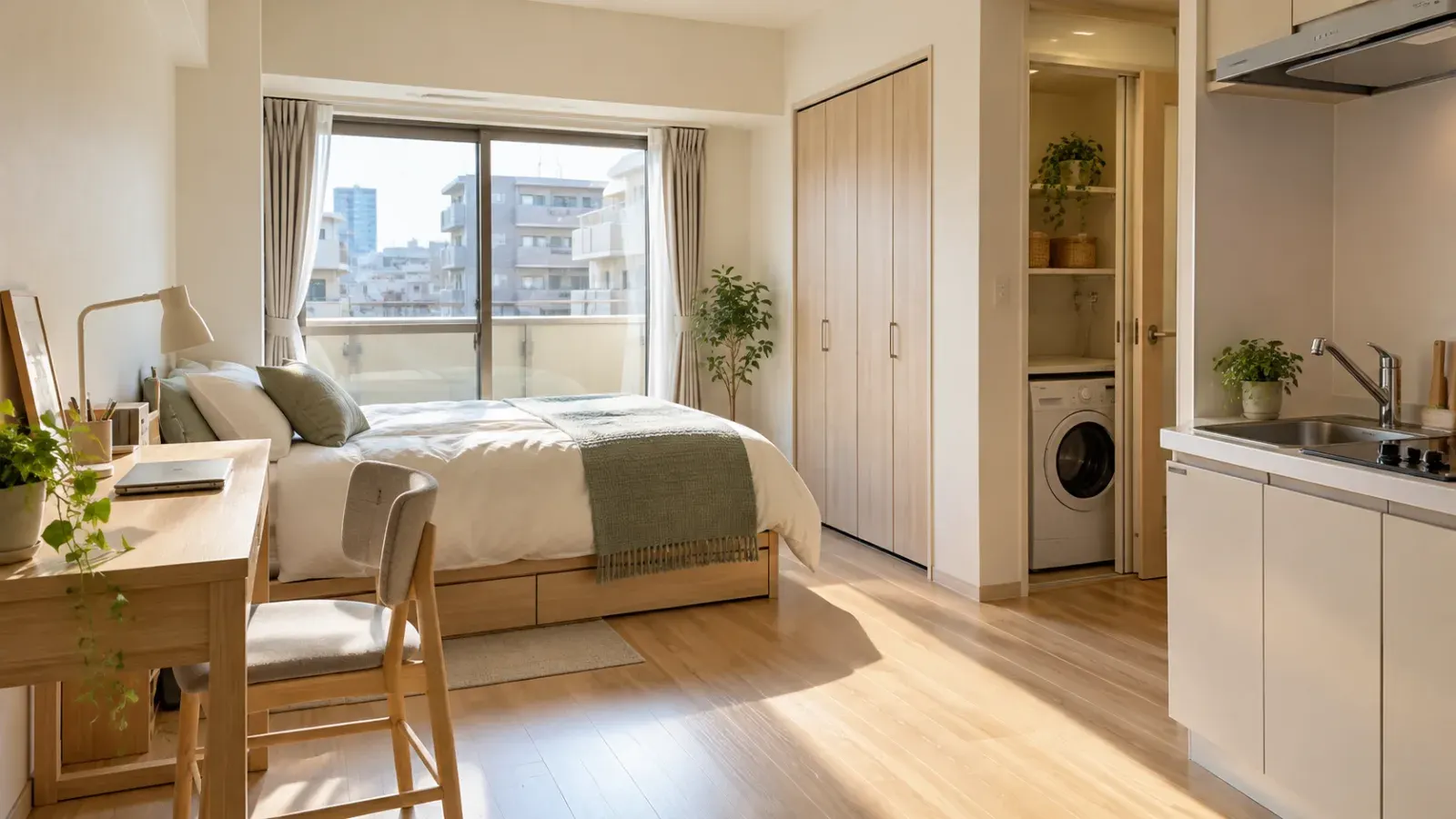 “Move-in ready furnished apartment in Tokyo before relocation”.