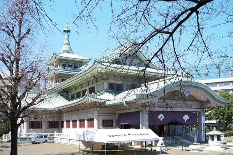 Tokyo Metropolitan Memorial Hall in Yokoamicho Park as a quiet historical edge of a Sumida walking radius.