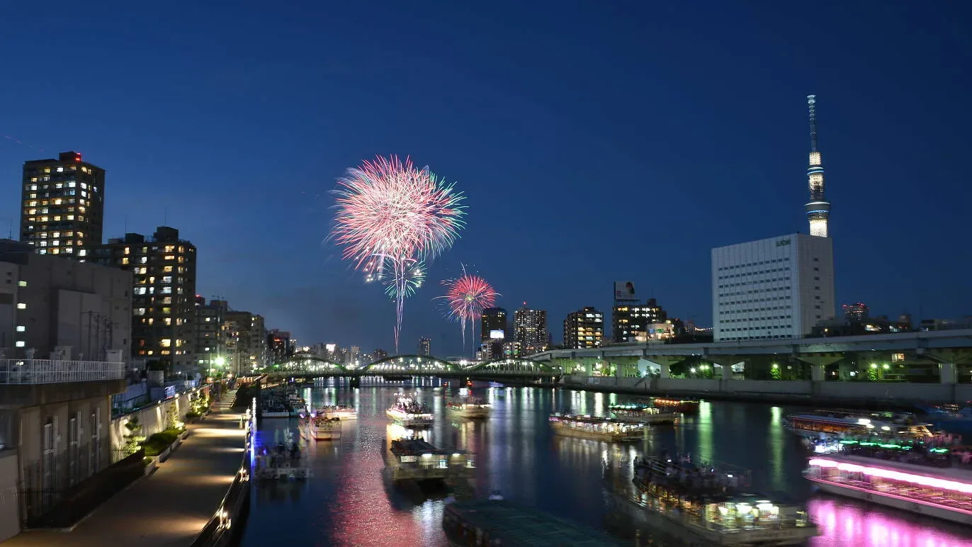 Sumida River Fireworks Night, Starting From HIVEN
