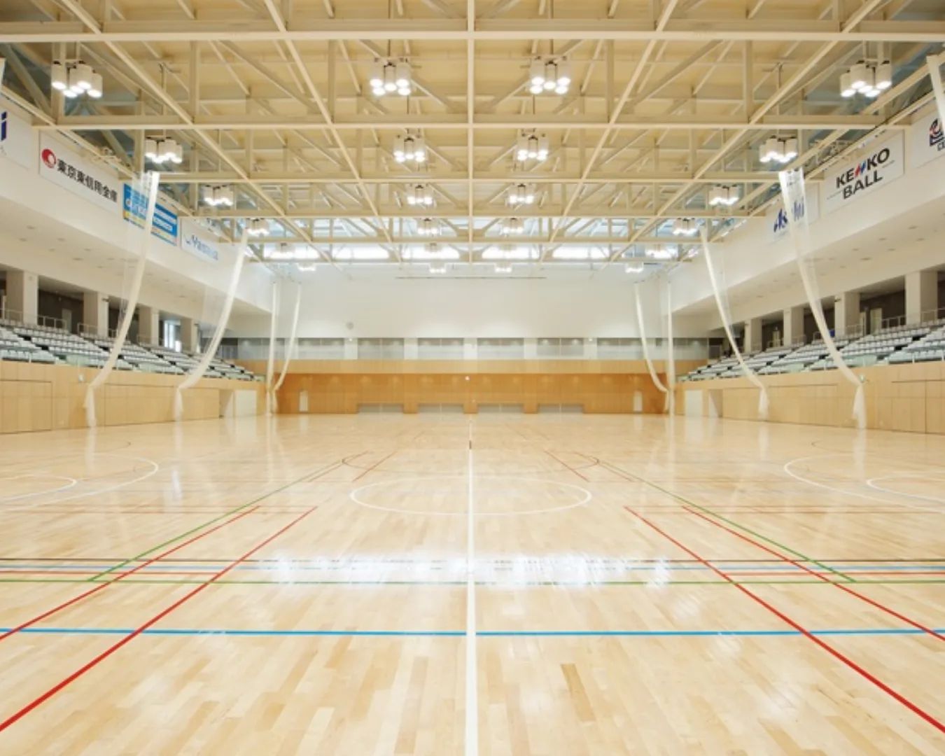 Higashin Arena inside Kinshi Park as a local exercise option in Kinshicho.