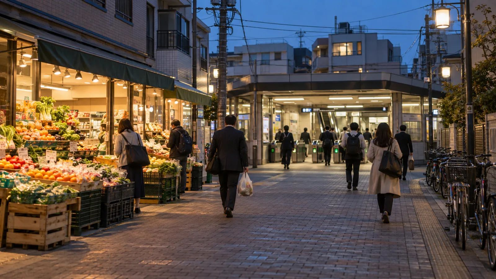 “Daily routine during the first month living in Tokyo”.