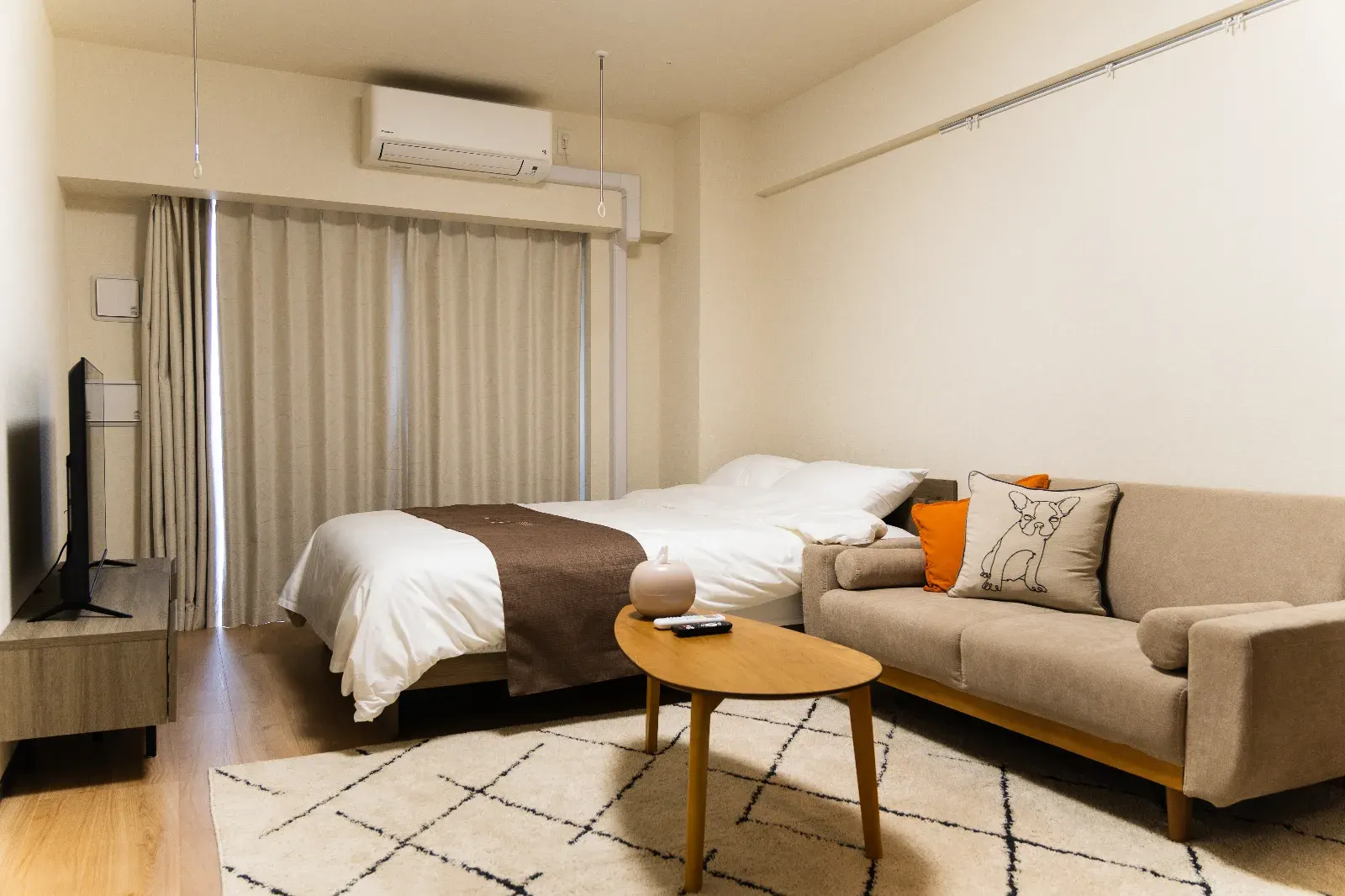 Bed ≠ fully set-up home