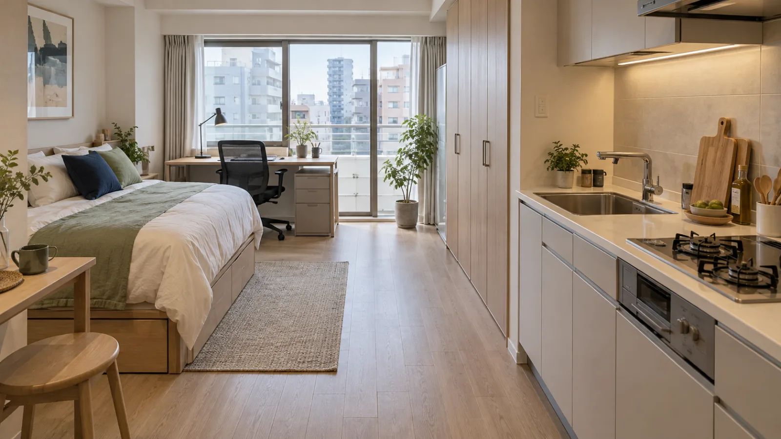 “Furnished apartment in Tokyo for a corporate assignee”.