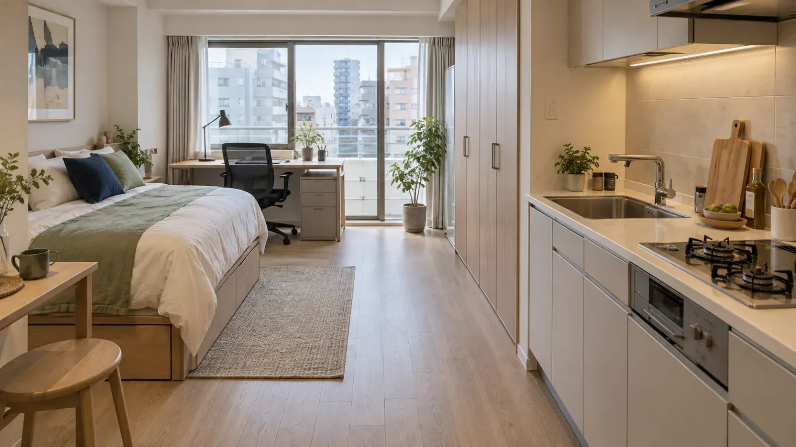 “Furnished apartment in Tokyo for a corporate assignee”.