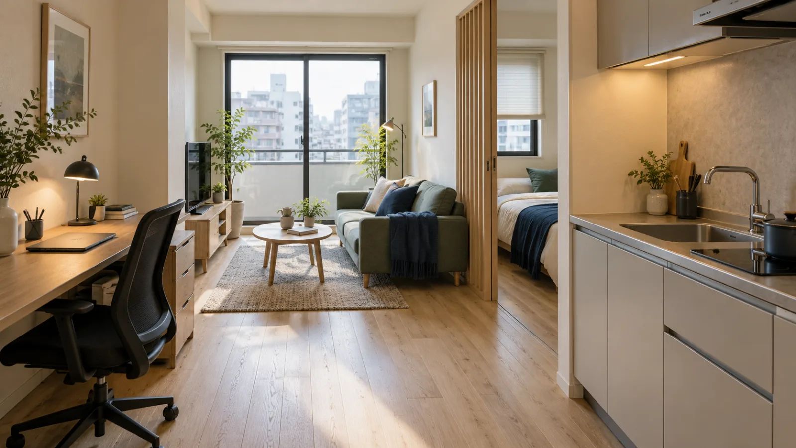 “Furnished apartment in Tokyo for a corporate relocation”.