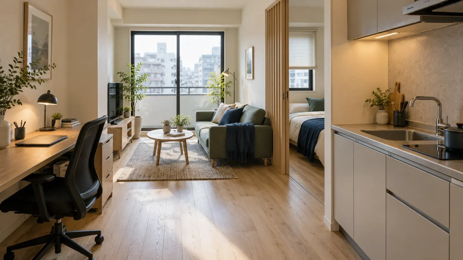“Furnished apartment in Tokyo for a corporate relocation”.