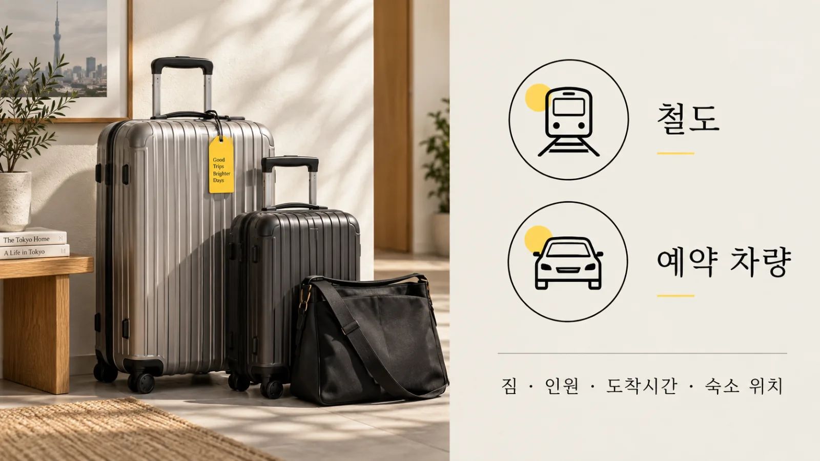 “도쿄 relocation 공항 이동 옵션”